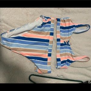 High waisted bathing suit